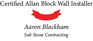 certified allan block wall installer